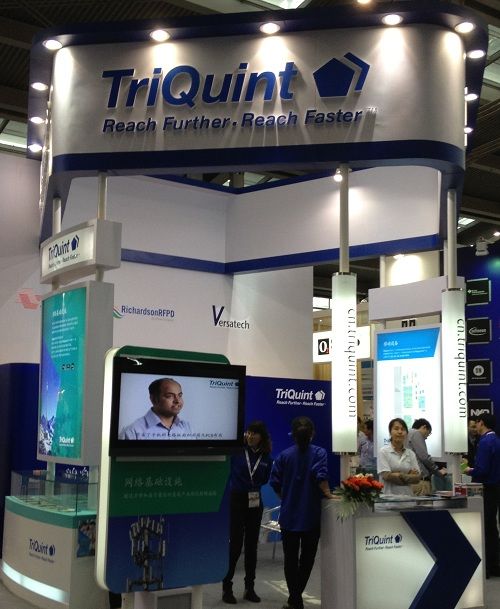 ʵ顷IIC-China 2013_TriQuint_ͼ1TriQuint˾չ̨